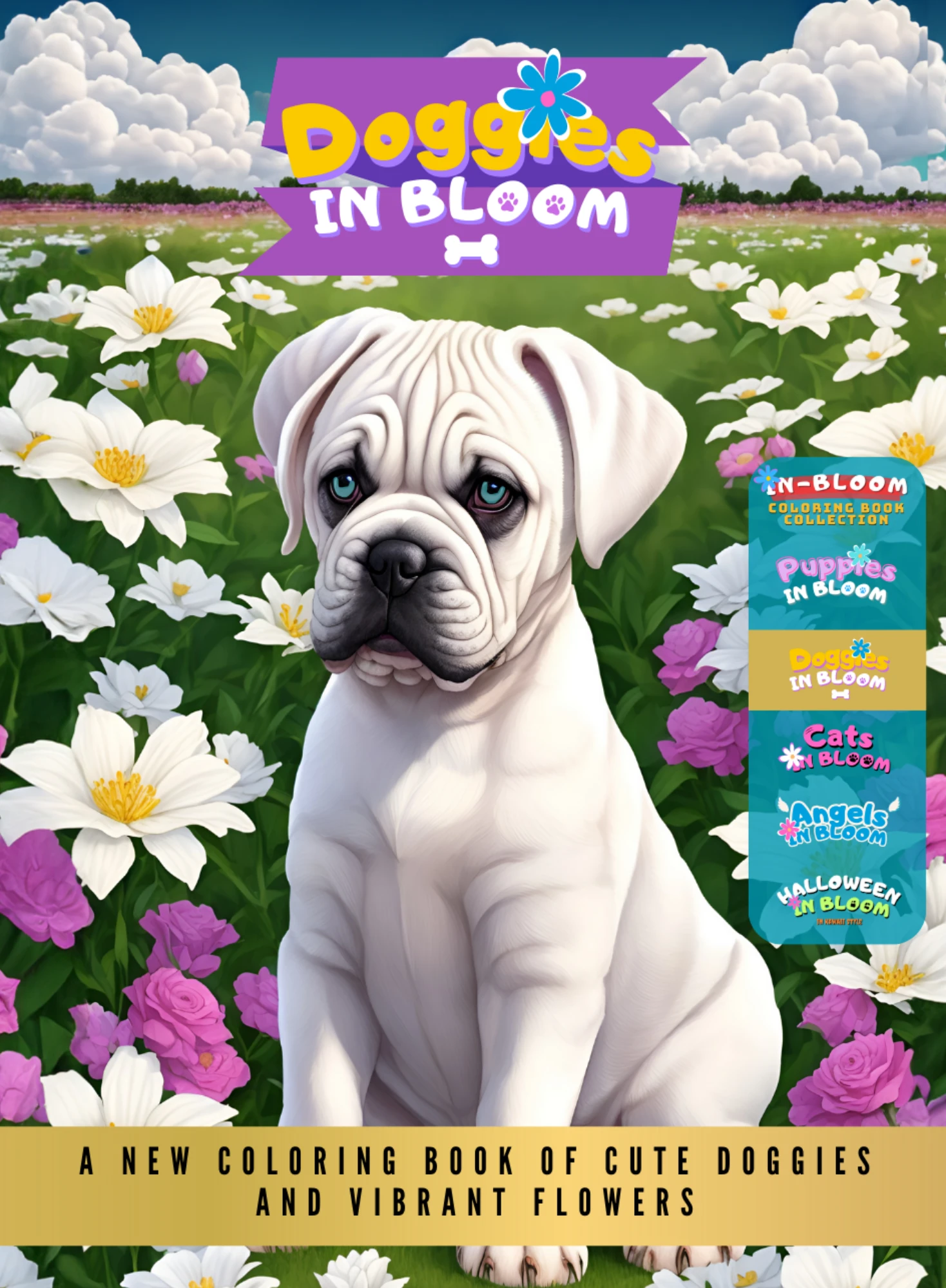Doggies in Bloom