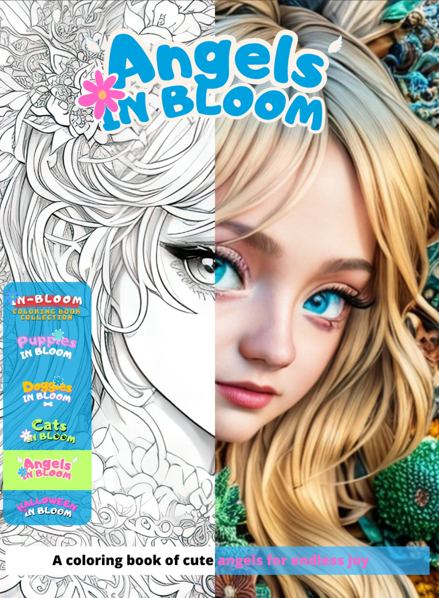 Angels in Boom coloring book